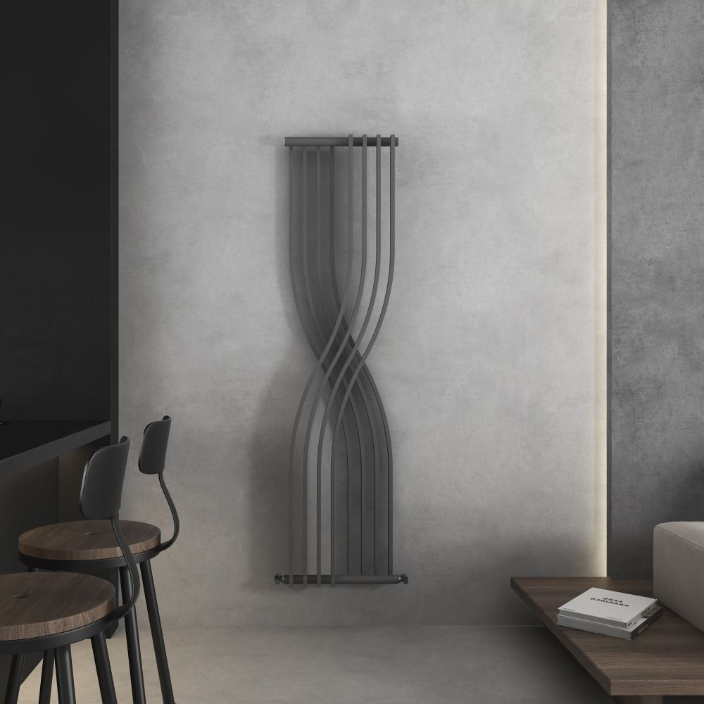 Venus Anthracite Grey Designer Radiator