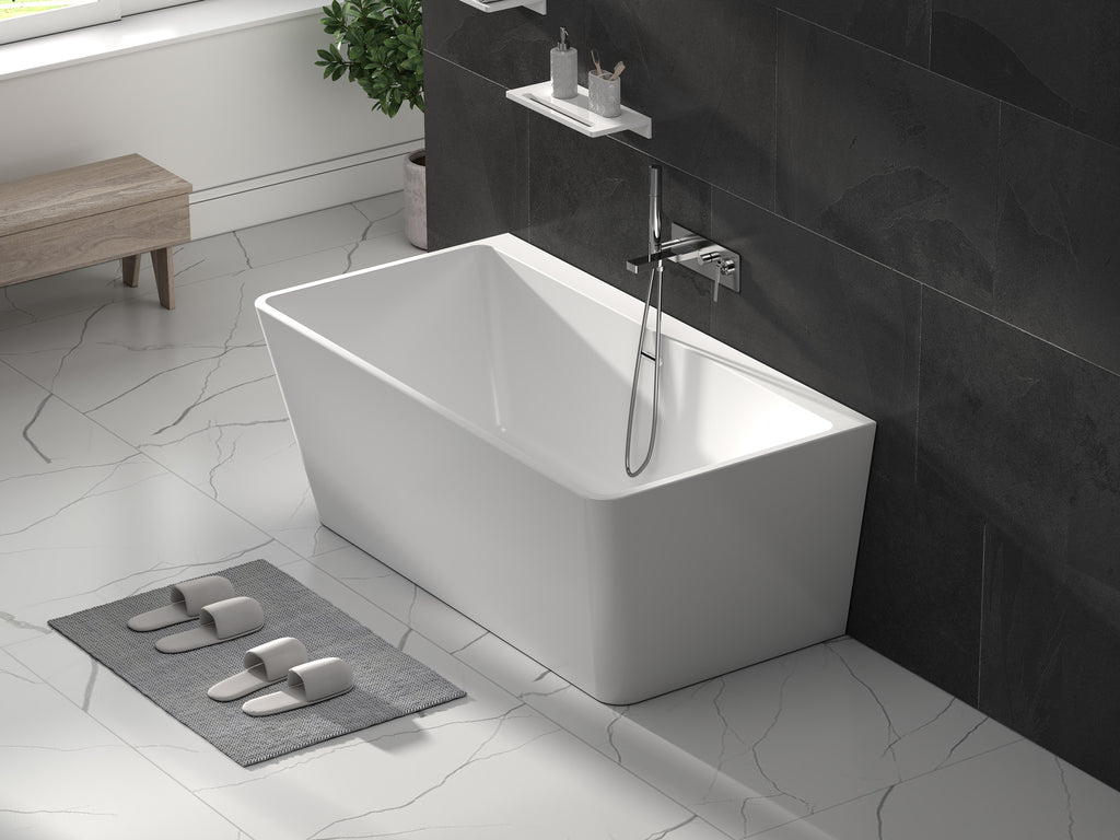 Julie Small Freestanding Bath - 1500 - Standard White or Painted Variants