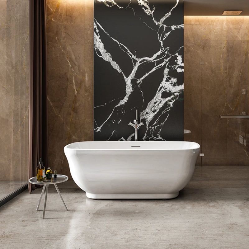 Charlotte Edwards Cyllene 1600x750mm White Gloss Freestanding Bath