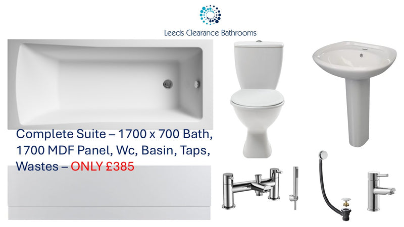 Cheap Complete Bathroom Suite only £385