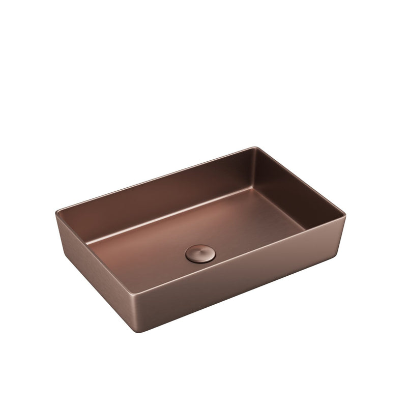 Core Metal Countertop Basin-Brushed Bronze