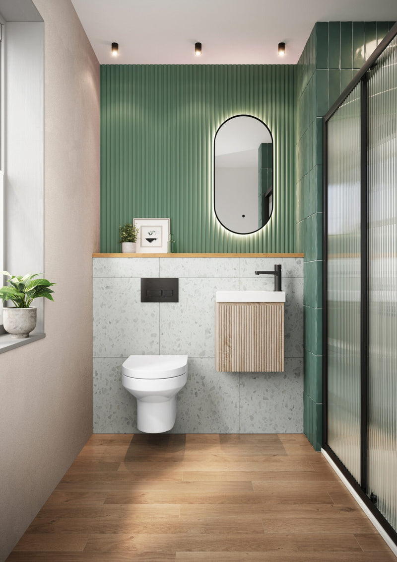 Linea 400 Cloakroom Unit- 3 Colour Options Available