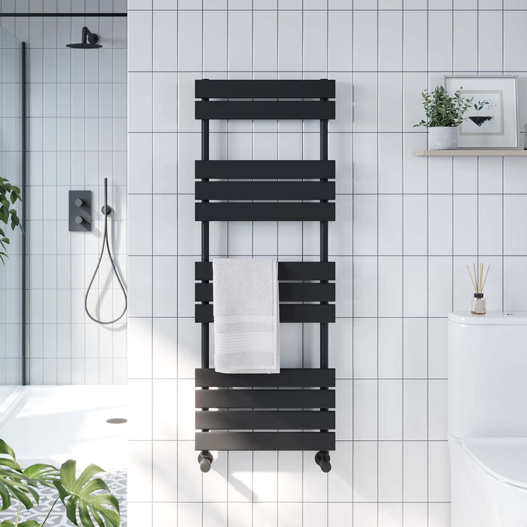 Life Black Towel Radiator
