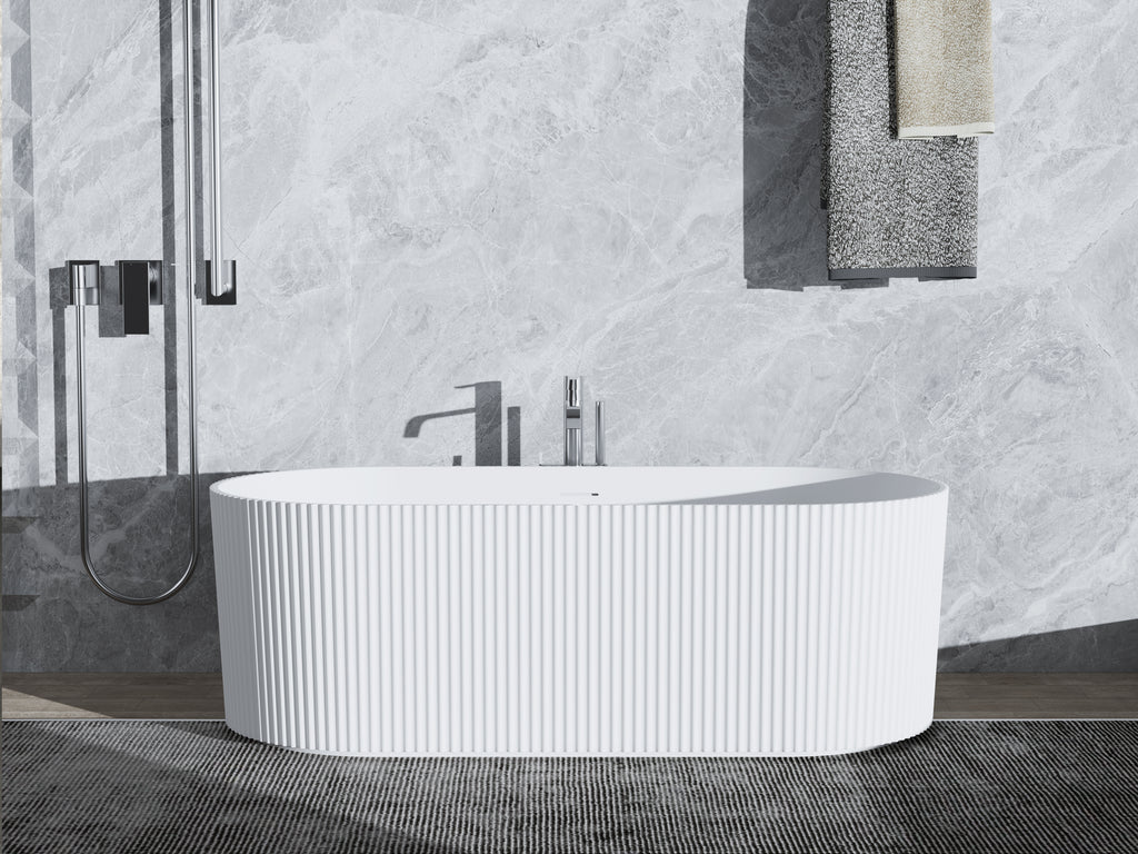 Ginger freestanding Bath - 1700 & 1500mm - Standard White or Painted Variants