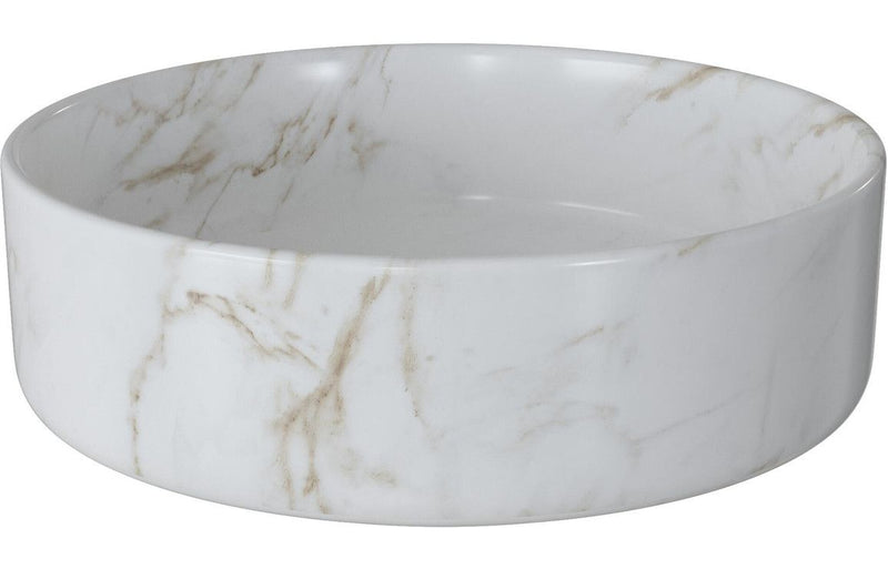 Hayton Matt Marble Effect Countertop Bowl