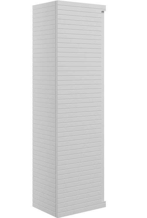 Belgrave Wall Hung 350mm Tall Storage Unit Matt Mineral Grey