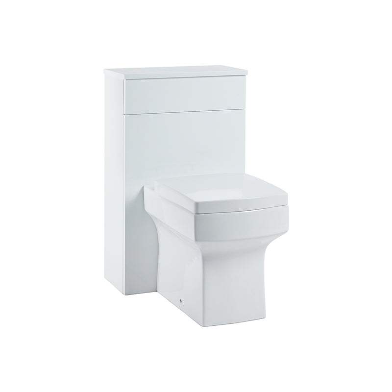 Muro 500mm WC Unit High Gloss White