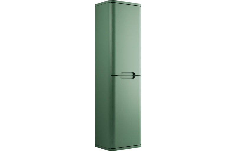 Curve Wall Hung 350mm Tall Boy Matt Sage Green