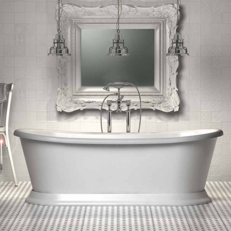 Charlotte Edwards Rosemary 1700mm Freestanding Boat Bath