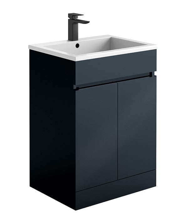 Empire 600mm Vanity Unit Matt Anthracite