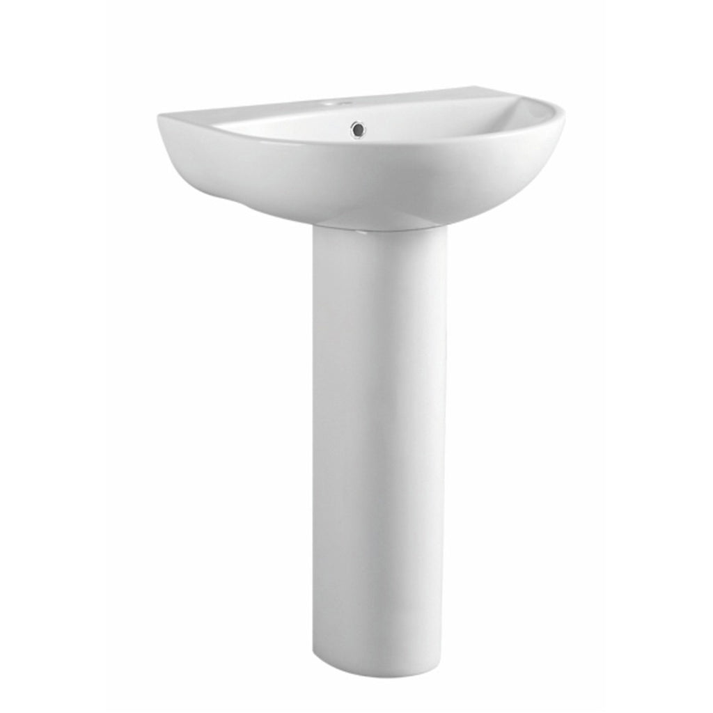 Deia/Belini 550mm Basin and Full Pedestal