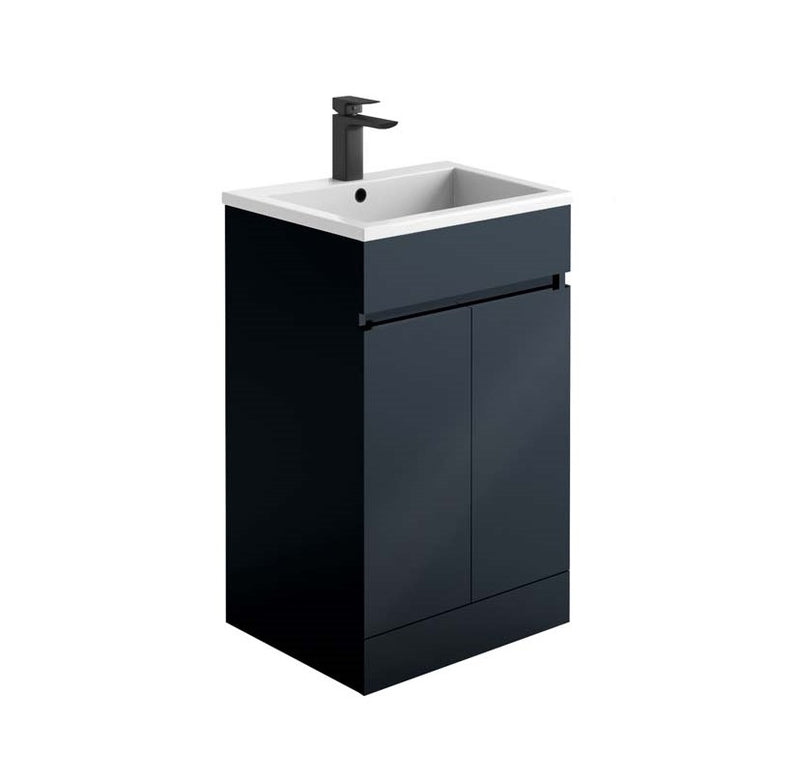Empire 500 Vanity Unit Handleless Matt Anthracite