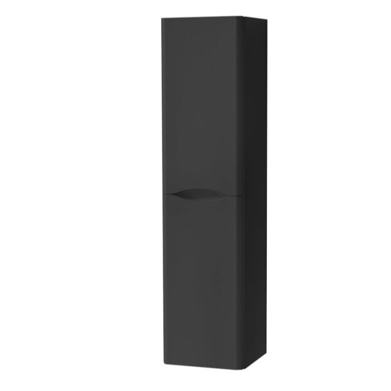 FUR468CA Kartell Cayo Wall Mounted Side Unit - Matt Anthracite