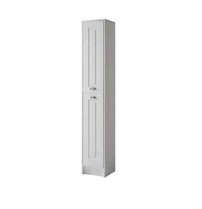 Astley 300mm Tall Storage Unit - Matt White