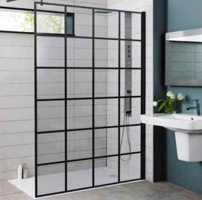 Kritt Wetroom/Walk In Screen - choice of sizes