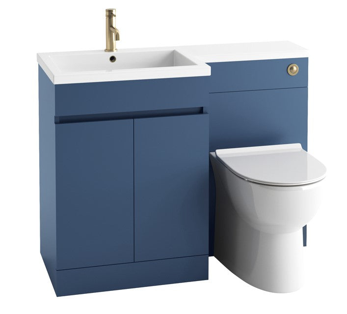 Empire Left Hand 1100mm Furniture Pack Matt Twilight Blue