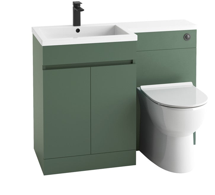 Empire Left Hand 1100mm Furniture Pack Matt Green Sage