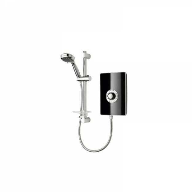 Triton 9.5kW Electric Shower Black Gloss