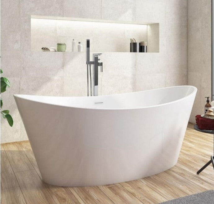 Aruba 1700 x 780mm Freestanding Bath White