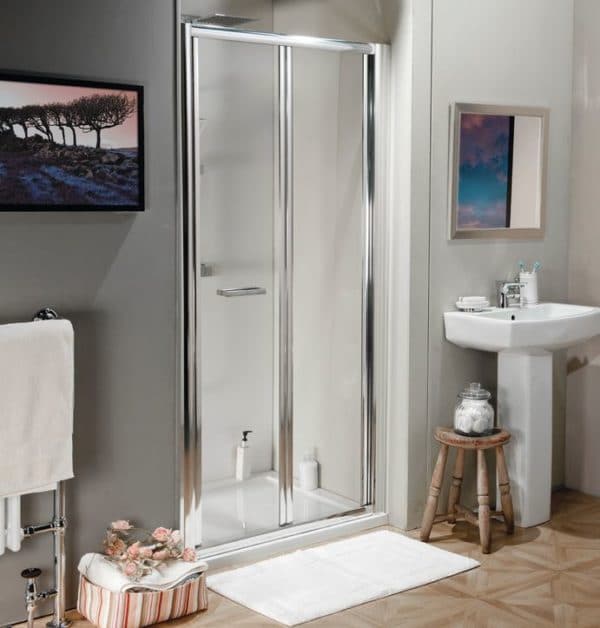 700mm Bifold Shower Door 6mm Glass