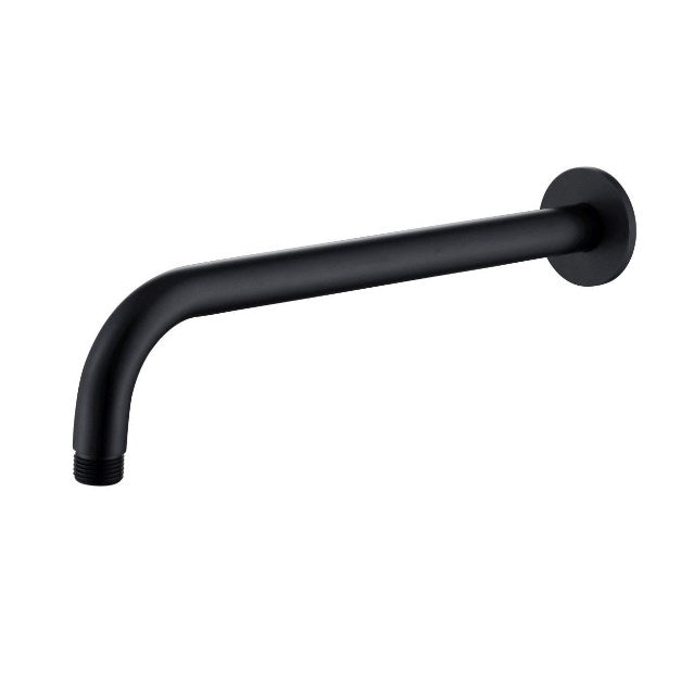 Round Wall Arm Black