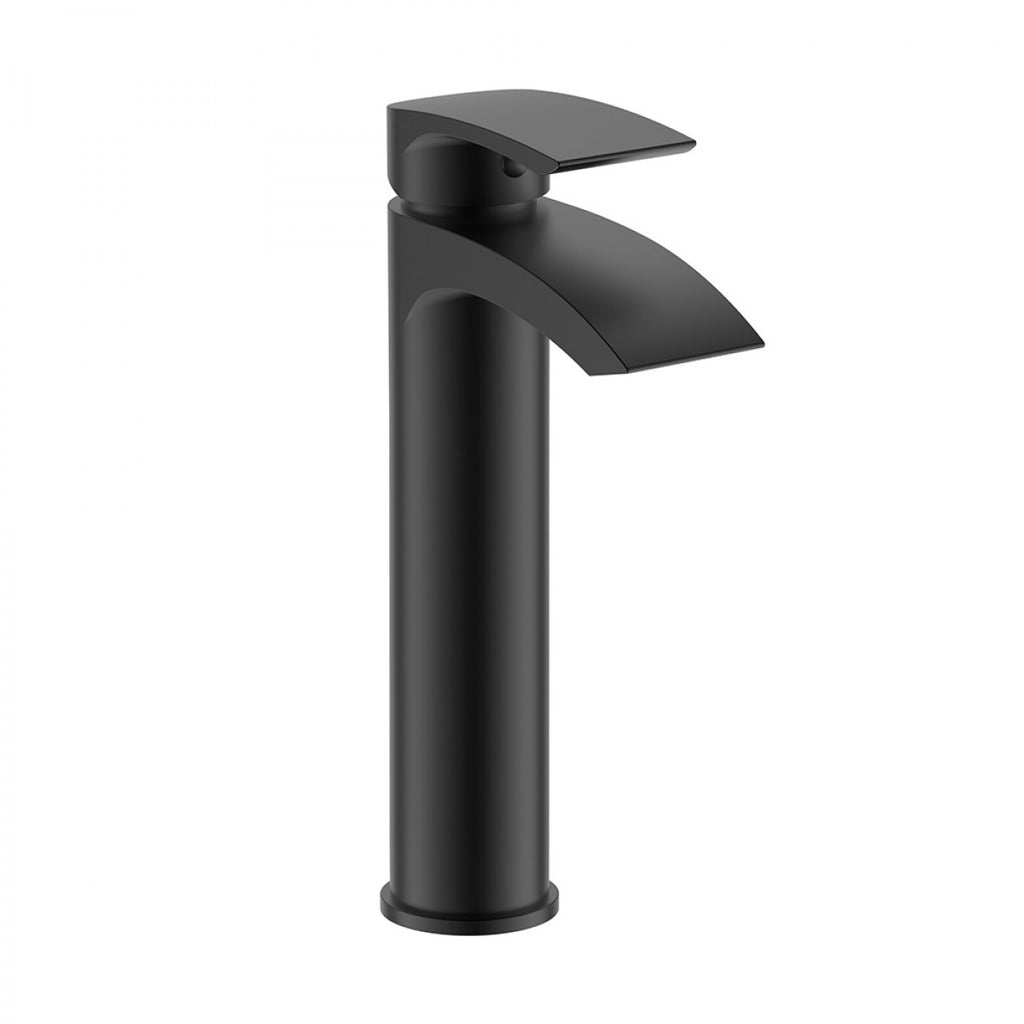 Belini Tall Mono Basin Mixer Black