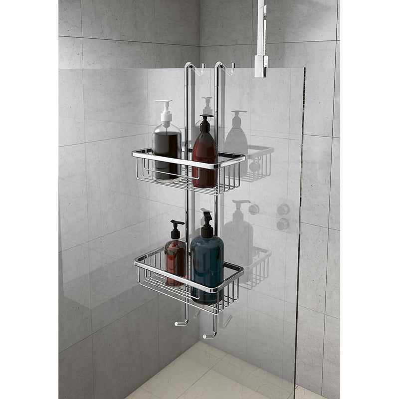 Hanging Double Basket Shower Caddy