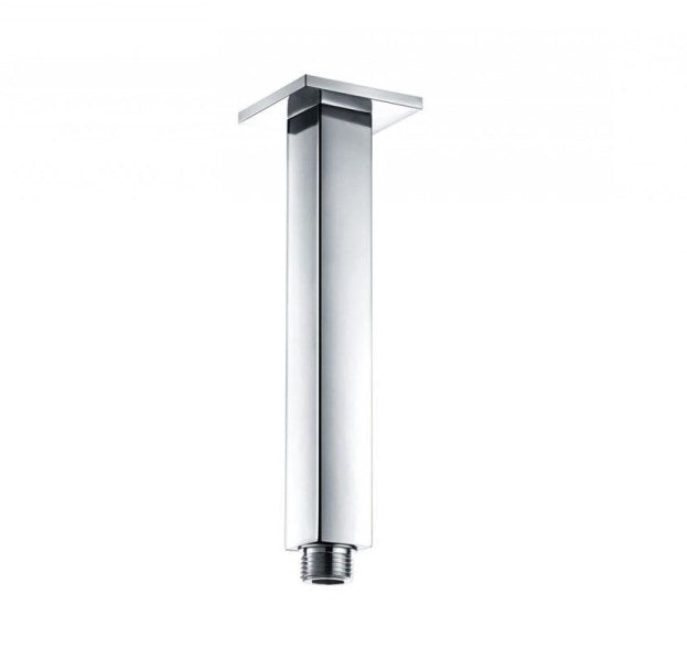 Square Ceiling Mounted Arm Chrome