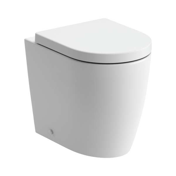 Brawby Rimless BTW Toilet with Soft Close Seat