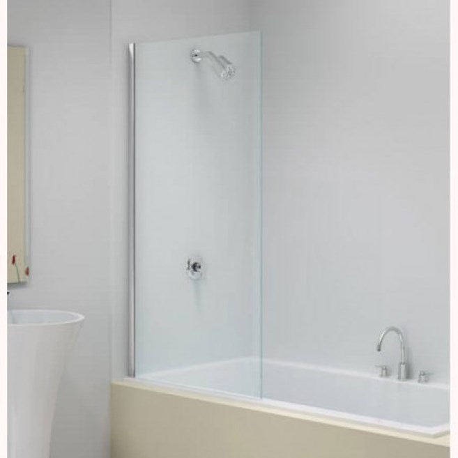 Merlyn Fixed Straight Bath Screen, Square Edge