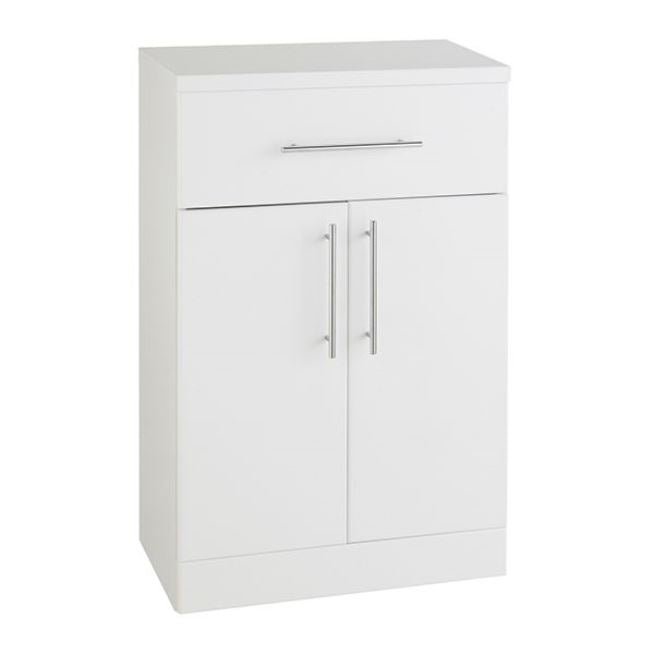 Impakt Double Door Base Unit 500 x 300mm White Gloss