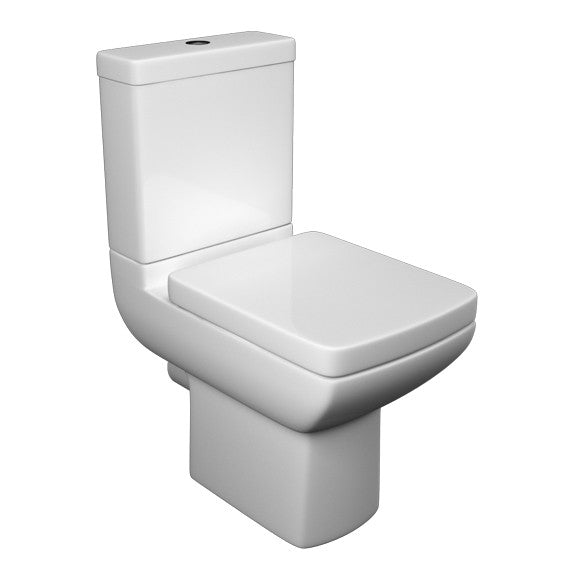 Kartell Pure Close Coupled Toilet with Soft Close Seat