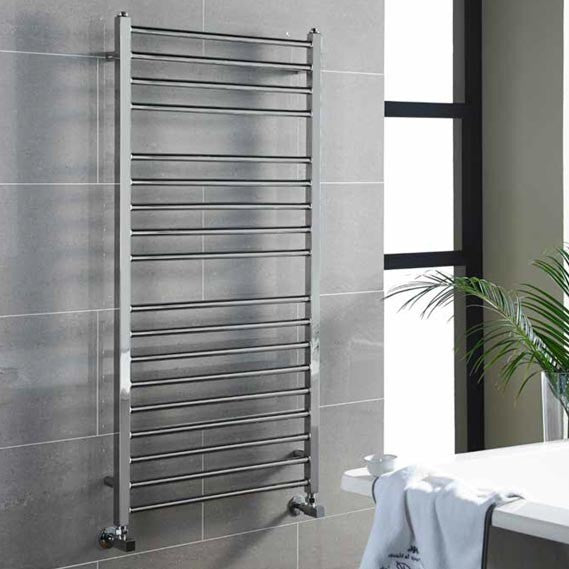 Kartell Metro Stainless Steel Heated Towel Rail 500 x 1200mm