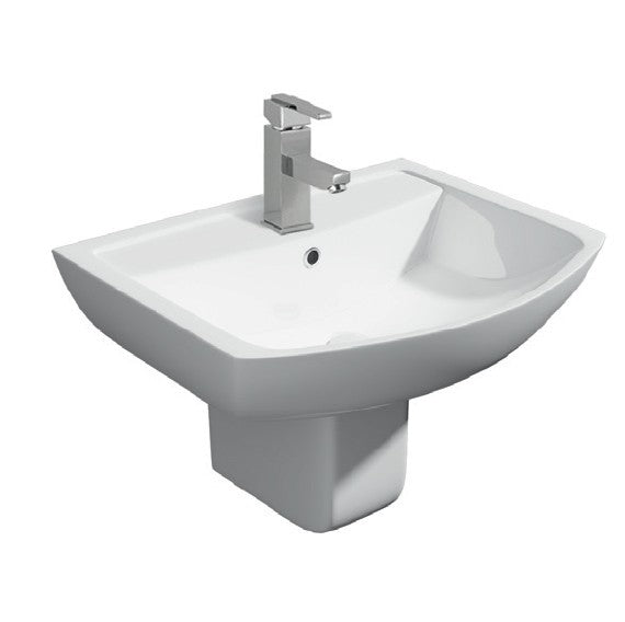 Kartell Pure Basin and Semi Pedestal