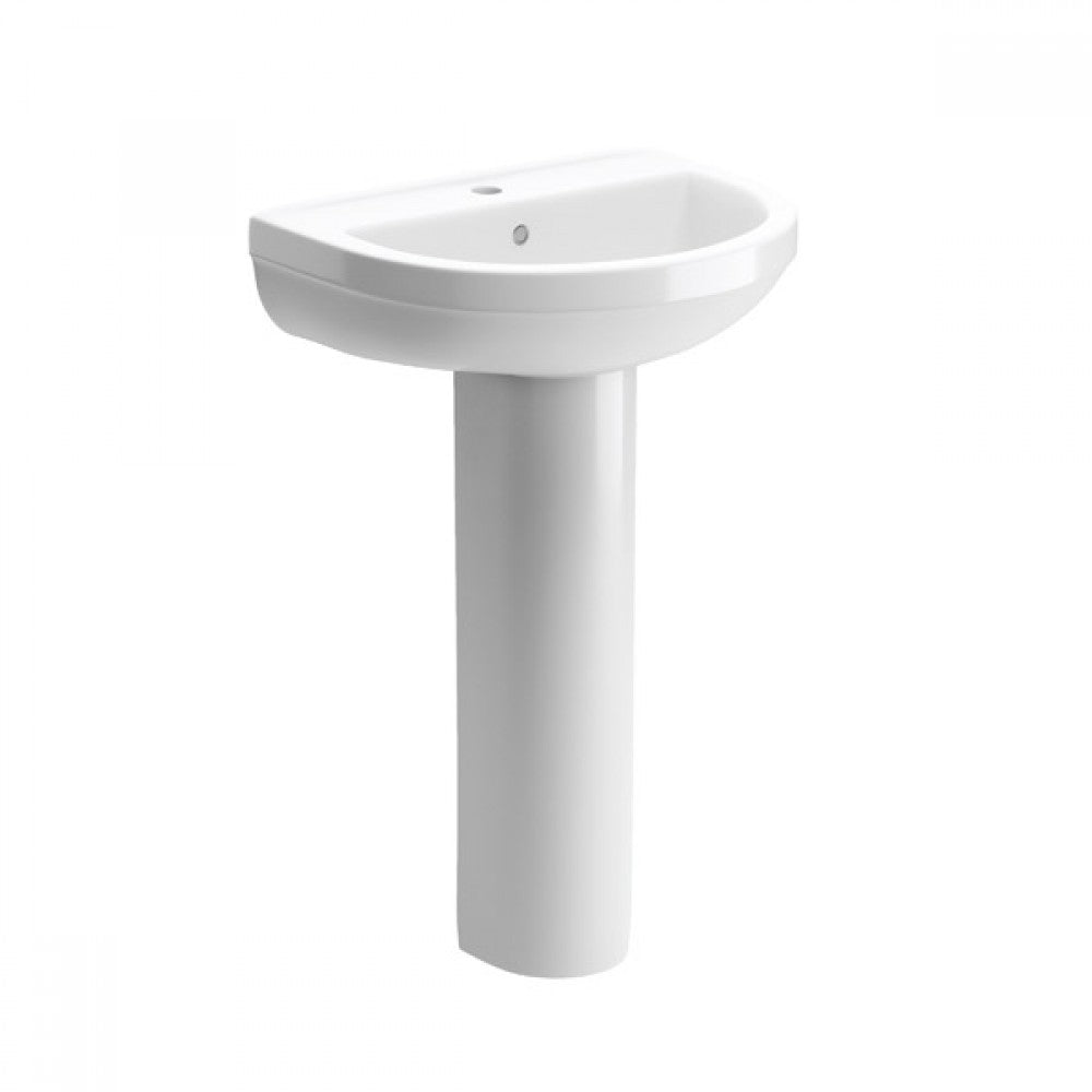 Harton 500mm Basin and Full Pedestal