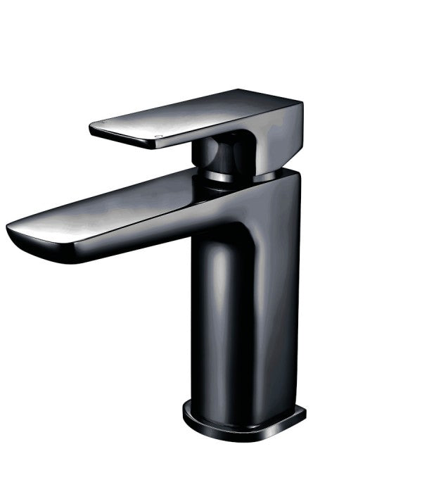 Muro Mono Basin Mixer Black