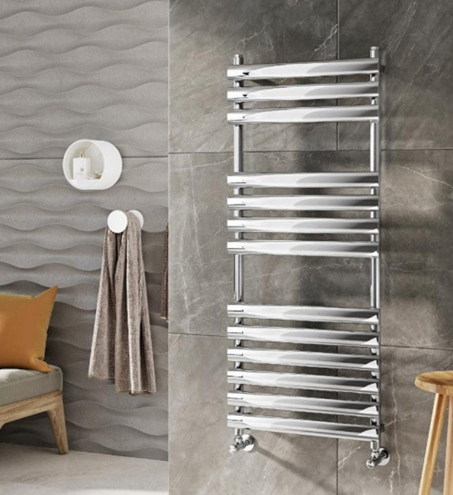 Instyle Designer Towel Radiator Chrome 500 x 1200mm