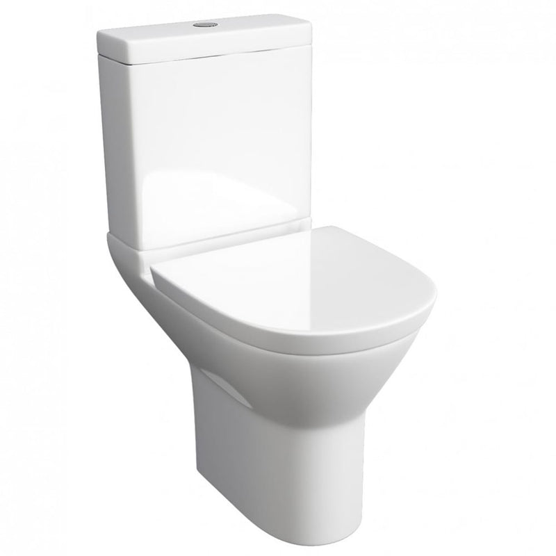 Project Round Close Coupled Toilet with Soft Close Seat