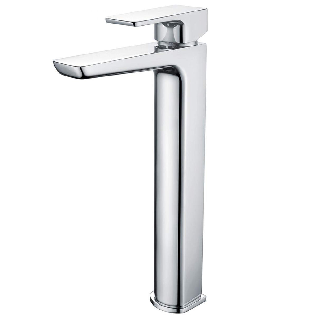 Muro Tall Mono Basin Mixer Chrome