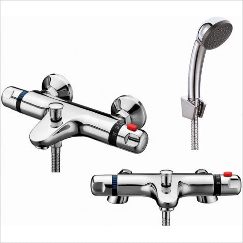 Tidy Thermostatic Bath Shower Mixer Chrome