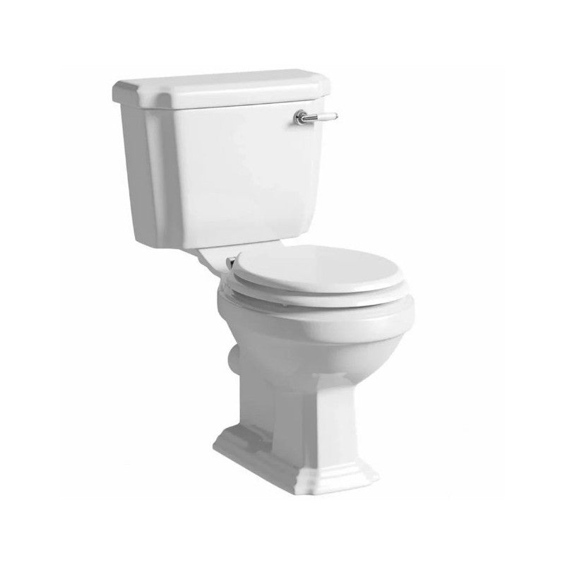 Astley Traditional Close Coupled Toilet with Soft Close Seat