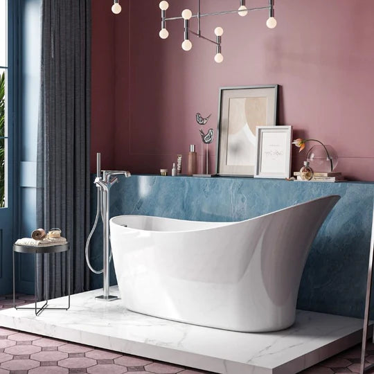 Charlotte Edwards Small Portobello 1400x760mm White Gloss Freestanding Bath