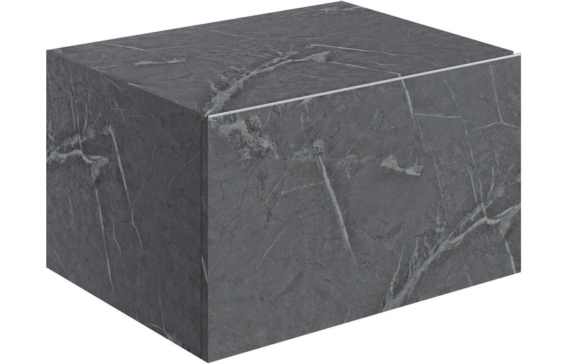 Mineral 800mm Wall Hung Furniture Set Matt Grey Marble