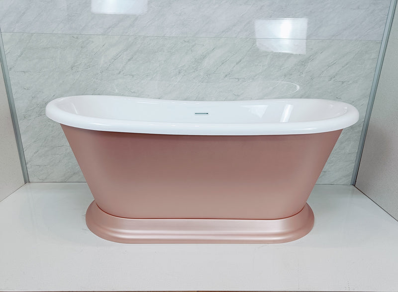 Audrey Freestanding Boat Bath - 1700mm & 1580mm - White or Painted Finish