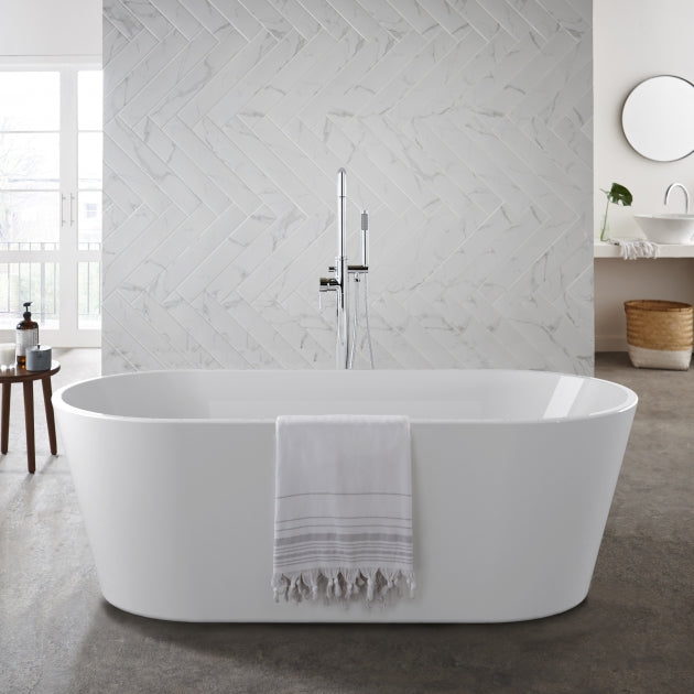 Coast White Freestanding Bath 1500x750mm