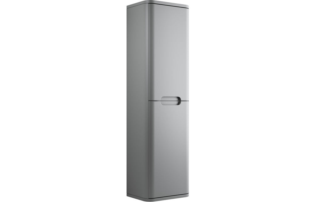 Curve Wall Hung 350mm Tall Boy Matt Grey