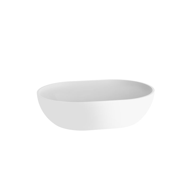 Neo Matte White Countertop Basin