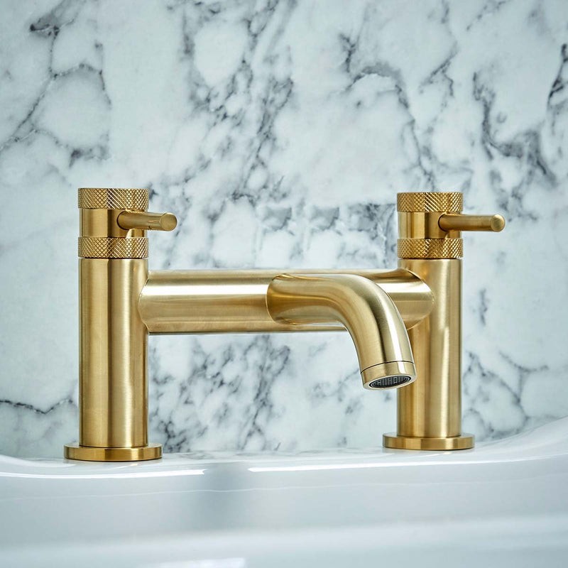 Core Bath Filler- Brushed Brass