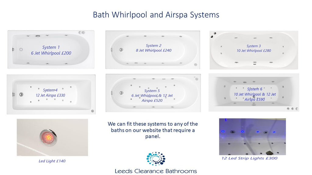 Whirlpool Airspa Led Light Systems