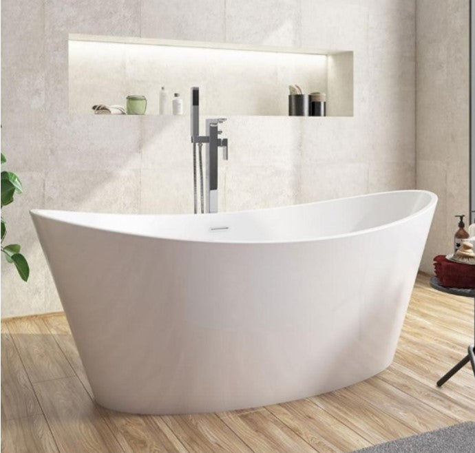 Aruba 1700 x 800mm Freestanding Bath White